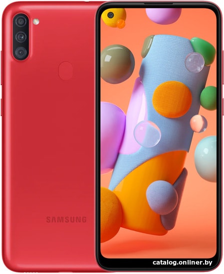 

Смартфон Samsung Galaxy A11 SM-A115F/DSN 2GB/32GB (красный)