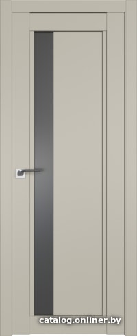 

Межкомнатная дверь ProfilDoors 2.71U 60x200 (шеллгрей/стекло графит)