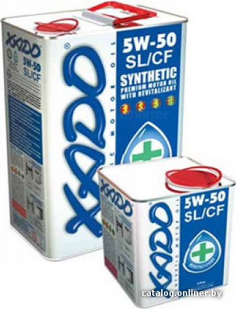 

Моторное масло Xado Atomic Oil 5W-50 SL/CF 4л