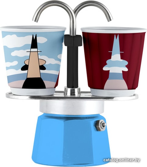 

Гейзерная кофеварка Bialetti Mini Express (arte magrite)