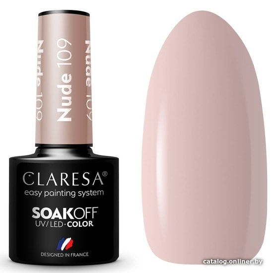 

Гель-лак Claresa Hybrid Nude 109 5 мл