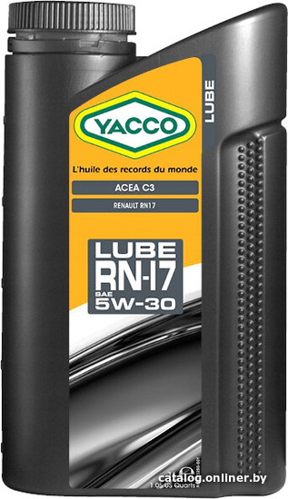 

Моторное масло Yacco Lube RN17 5W-30 2л