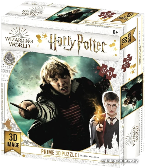 

Пазл Prime 3D 3D Рон Уизли 32654 (500 эл)