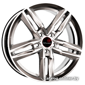 

Литые диски Vector B140 18x7.5" 5x112мм DIA 66.6мм ET 43мм Сильвер S