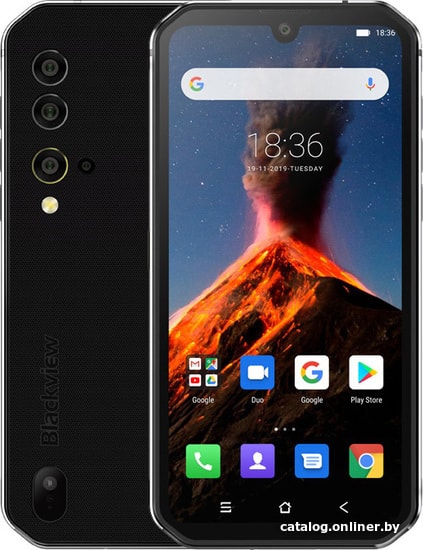 

Смартфон Blackview BV9900 (серебристый)