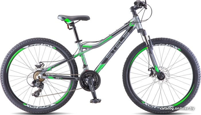 

Велосипед Stels Navigator 610 MD 26 V040 (серый/зеленый, 2019)