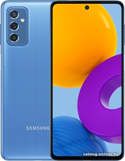 

Смартфон Samsung Galaxy M52 5G SM-M526B/DS 6GB/128GB (голубой)