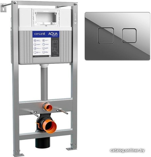 

Инсталляция для унитаза Cersanit Aqua Prime P 50Z А63476 + 63531