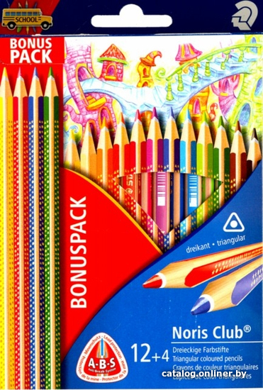 

Набор цветных карандашей Staedtler Триплюс слим 127 NC12 P1 (16 цветов)