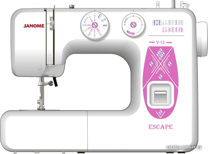 

Электромеханическая швейная машина Janome Escape V-12