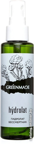 

GreenMade Гидролат для лица Бессмертник для всех типов кожи, особенно чувствительной кожи (110 мл)