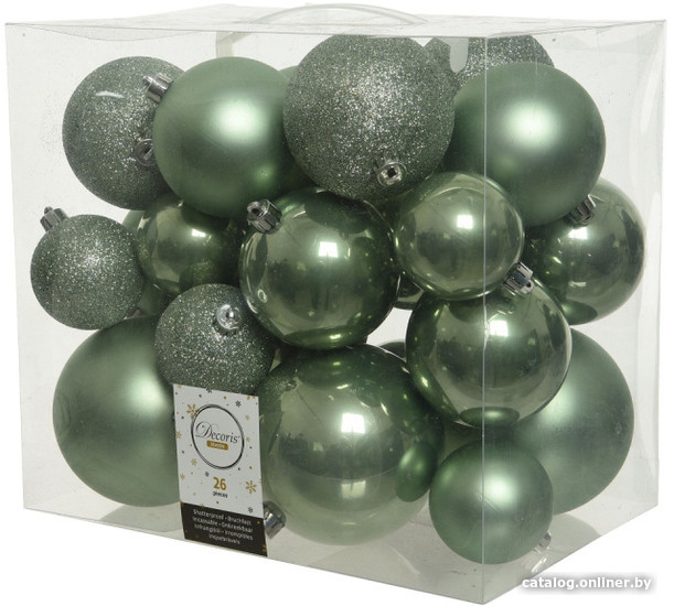 

Елочная игрушка Kaemingk 020609 (26 шт)