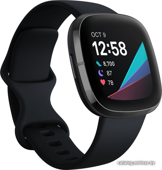 

Умные часы Fitbit Sense (карбон/графитовый)