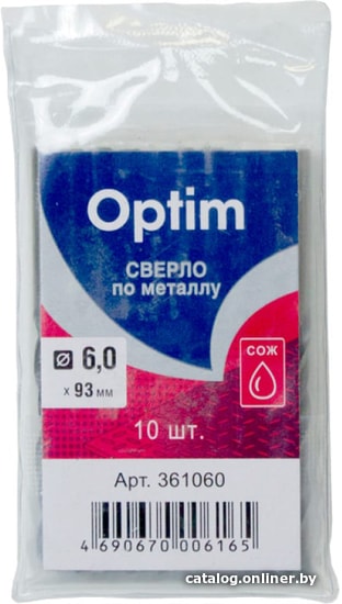

Набор оснастки Optim 361060 (10 предметов)