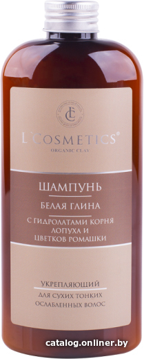 

Шампунь L'Cosmetics Organic Clay с белой глиной укрепляющий 250 мл