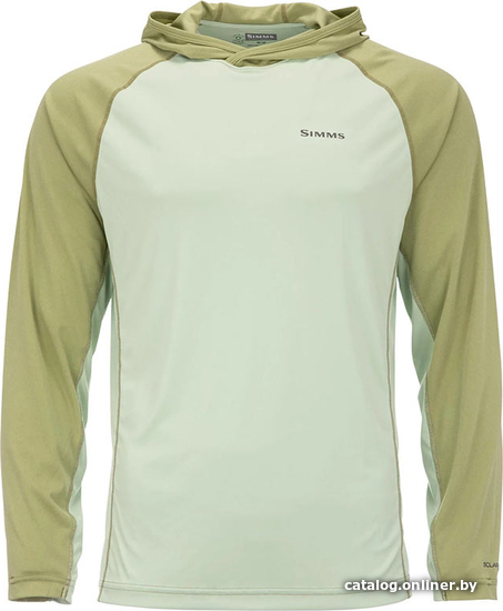 

Футболка Simms Bugstopper Solarflex Hoody (M, light green/sage heather)