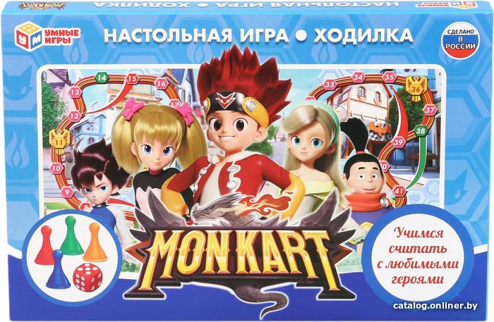 

Детская настольная игра Умные игры Монкарт