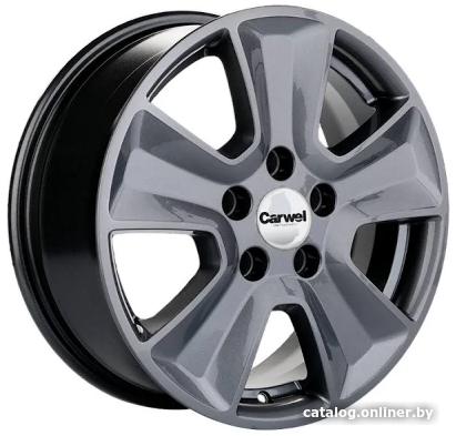 

Литые диски Carwel Чедер 1601 16x6.5" 5x114.3мм DIA 66.1мм ET 50мм GRT