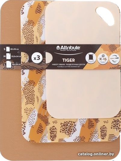 

Набор разделочных досок Attribute Tiger NC2256