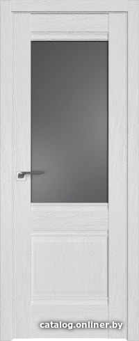 

Межкомнатная дверь ProfilDoors 2XN 60x200 (монблан/стекло графит)