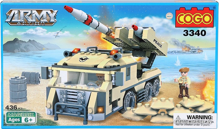 

Конструктор Cogo Army Action 3340