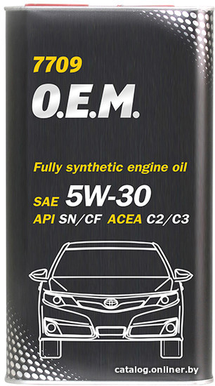

Моторное масло Mannol O.E.M. for Toyota Lexus metal 5W-30 4л