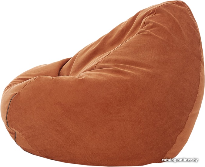 

Кресло-мешок Tillini Комфорт велюр XL (терракот, smart ball)