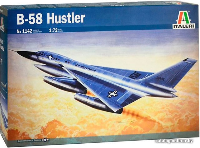 

Сборная модель Italeri 1142 Бомбардировщик B-58 Hustler