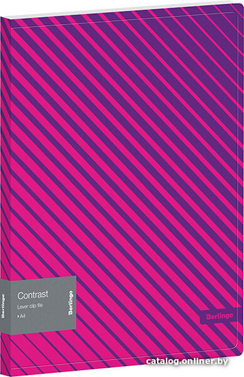 

Папка для бумаг Berlingo Contrast FSc_A4042 (розовый)
