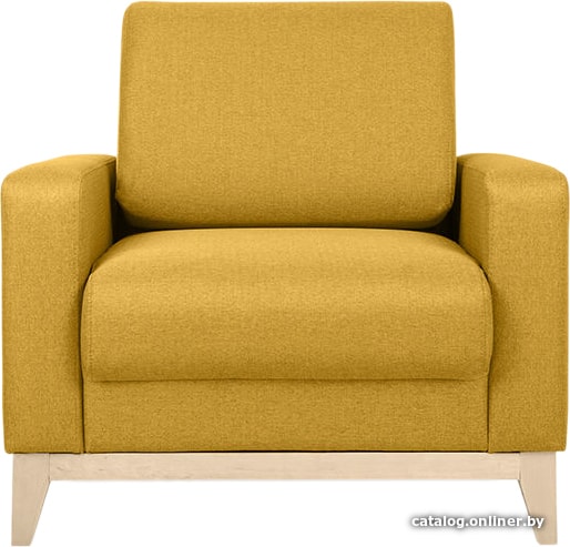 

Интерьерное кресло Divan Гритон Textile Yellow (sherlock 520 рогожка, желтый)