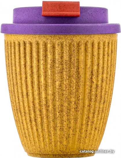 

Многоразовый стакан Walmer Eco Bean W24201809 250мл (желтый/фиолетовый)