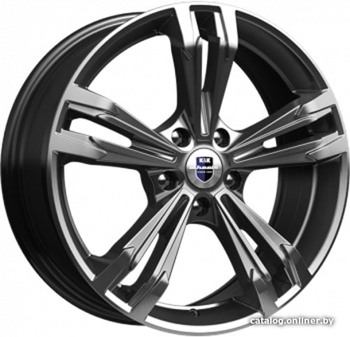 

Литые диски K&K Каррера 18x7" 5x112мм DIA 57.1мм ET 43мм Дарк платинум