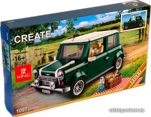 

Конструктор King Create 10276 Mini Cooper