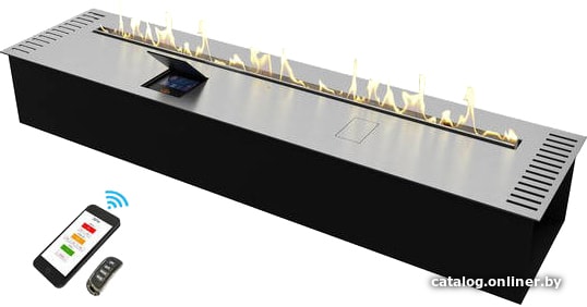 

Биокамин ZeFire Automatic 1200 с ДУ (металлик)