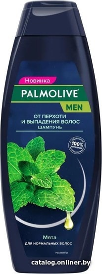 

Шампунь Palmolive Шампунь Men против перхоти и выпадения волос Мята 380 мл