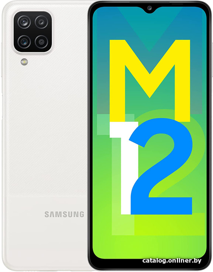 

Смартфон Samsung Galaxy M12 SM-M127G/DS 4GB/64GB (белый)