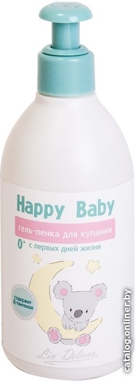 

Гель для душа детский Liv Delano Happy Baby ля купания с первых дней жизни 300 г