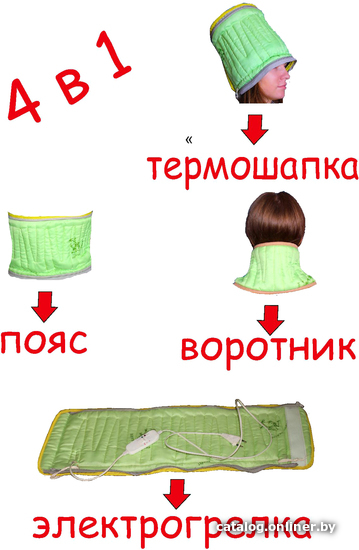 

Электрическая грелка Электромир Стандарт 4 в 1