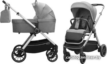 

Универсальная коляска Carrello Symbol CRL-6514 (2 в 1, Platinum Grey)