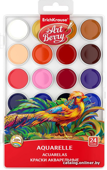 

Акварельные краски Erich Krause ArtBerry 54010 (24 цв.)