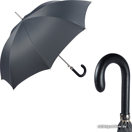 

Зонт-трость Pasotti Classic Pelle Chevron Grey