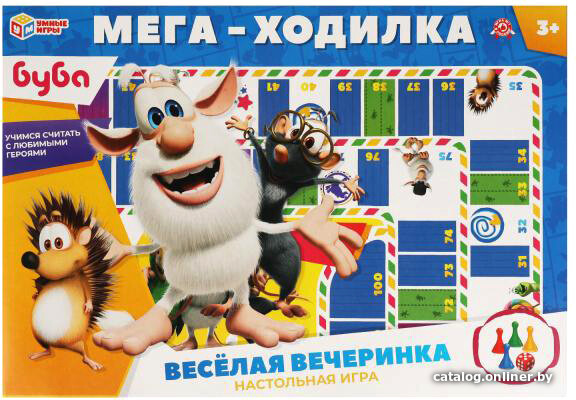 

Настольная игра Умные игры Буба. Веселая вечеринка 4680107961204