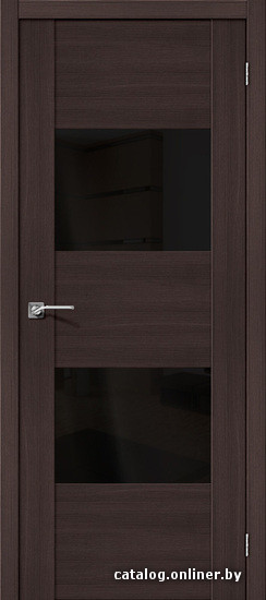 

Межкомнатная дверь el'Porta Vetro VG2 Black Star (Wenge Veralinga)