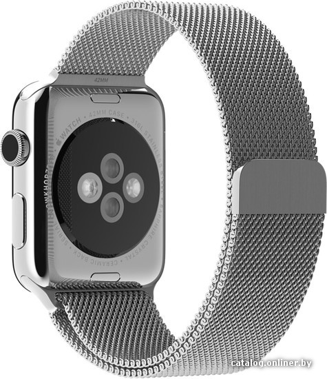 

Браслет Apple миланский сетчатый 42 мм (серебристый) [MJ5F2]