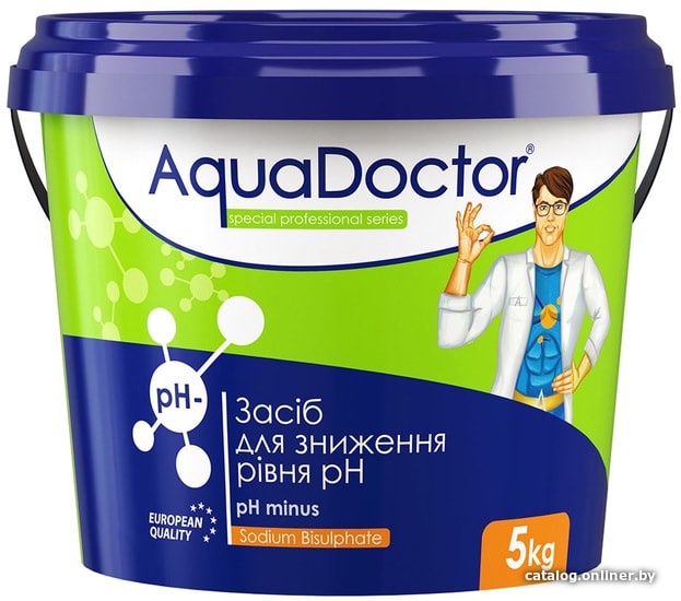 

Химия для бассейна Aquadoctor pH minus 5кг