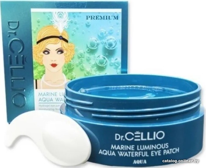 

Dr. Cellio Патчи под глаза Marine Luminous Aqua Waterful Eye Patch 60 шт