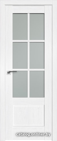 

Межкомнатная дверь ProfilDoors 103X 80x200 (пекан белый, стекло матовое)