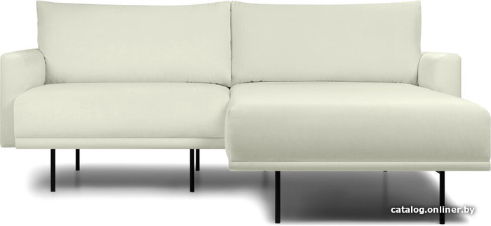 

Угловой диван Divan Мисл-1 Barhat White 172530 (велюр, белый)