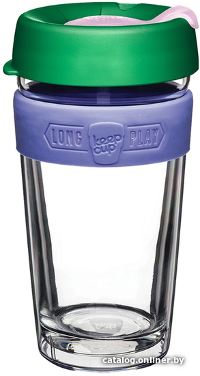 

Многоразовый стакан KeepCup Longplay Brew L Salvia 454мл (зеленый)