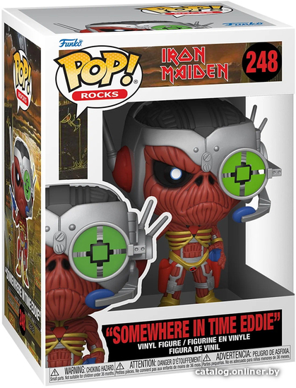 

Фигурка Funko POP! Rocks. Iron Maiden Somewhere in Time Eddie w/Chase 57607